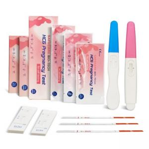 China Rapid Hcg Pregnancy Urine Test Kit , Urine Pregnancy Test Strip 40 Tests/Kit supplier