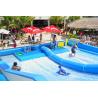 China Surfer artificiel de tour de l'eau de Flowrider d'attractions de l'eau pour deux surfers wholesale