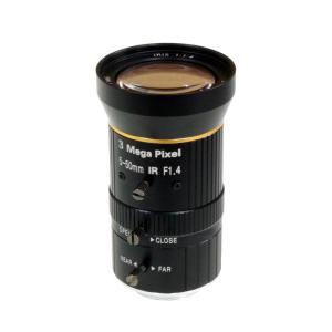 China lente Vari-focal IRIS/DC de 1/2.5 de 5-50m m F1.4 3Megapixel del enfoque manual auto manual del IRIS del CS-soporte supplier