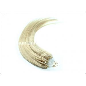 613 Color Micro Ring Human Hair Extensions Straight / Body Wave Human Hair Extension