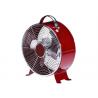 Strong Wind Antique Retro Desk Fan With 4 Pcs Irons Blades VED Plug