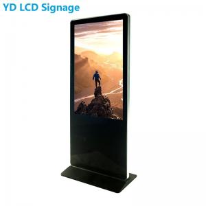 China 55inch Floor Standing Touch Screen Kiosk , LCD Digital Signage For Advertising Player supplier