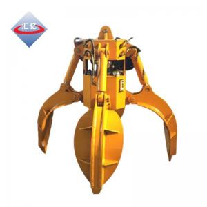 China ISO 9001 Yellow Remote Control Grapple 20T Digger Log Grab supplier
