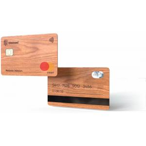 Ving Card Eco Friendly Bamboo Wooden Hotel Key Cards NFC Green Smart Card