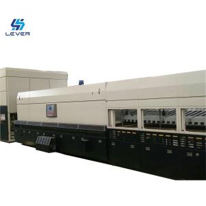 China New Bi-direction Combined Flat and Curved Glass Tempering furnace oven plant supplier