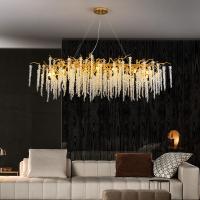 China G9 Modern Lobby Chandelier Crystal Grand Hospitality Chandeliers Energy Saving on sale