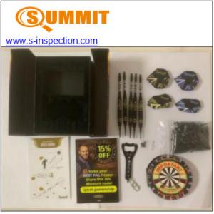 Soft Tip Darts Quality Inspection Services , RoHS Pre Shipment Inspection Services