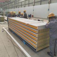 China 50mm Customized Rockwool Sandwich Panel For Effective Thermal And Sound Insulation on sale