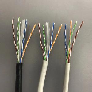 China PVC Jacket 250MHz Ethernet Lan Cable CCA UTP Network Cat6 Cable supplier