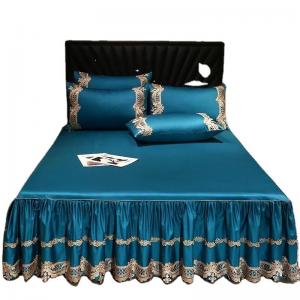 Add Style and Comfort to Your Bedroom with Bed Skirts in Polyester Cotton Fabric