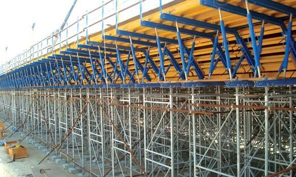 Ruwais Bypass (Abu Dhabi , U.A.E)-Scaffolding Tower,Deck Formwork.Pier Formwork ,Pier Cap formwork