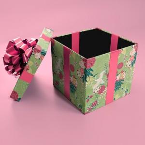 China Factory Luxury Square Rigid Candy Candle Jar Paper Christmas Gift Packaging Box supplier