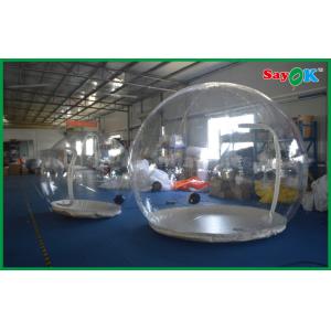 China Clear Inflatable Tent Pvc Tarpaulin Lawn Party Tent Inflatable Car Cover Logo Printing supplier