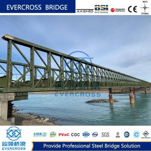 Compact 200 30.48m Single Truss Single Storey Bailey Bridge With Simple Structure