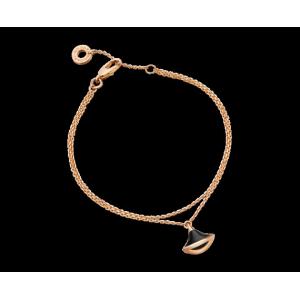  DIVAS’ DREAM bracelet in 18 kt pink gold with onyx Ref. BR857214