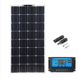 Waterproof Flexiable Solar Panel 100W 12V Monocrystalline With Charge Controller