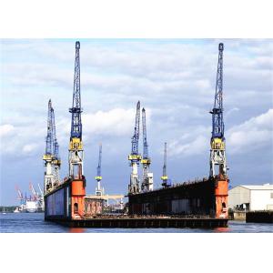 CCS 5T To 40T Shipyard Port Cranes 35m Lifting Height Floating Dock Crane