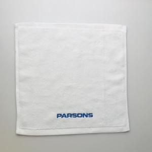 small face towel with embroidery logo 100% cotton hand towels