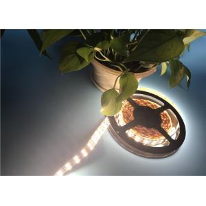 DC12 / 24V Flexible LED Strip Light For Shopping Mall Lighting With Double Line 5050 LED