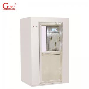Stainless Steel LED Light Cleanroom Air Shower Passthrough Booth