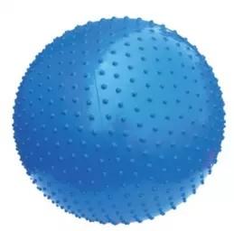 55cm Massage Gym Ball , Customized Logo Pilates Fit Ball Not Easy Damage