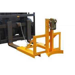 China drum lifter forklift attachment , vertical drum lifter for machine maintenance supplier