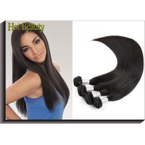 Unprocessed Virgin Peruvian Hair Extensions Silk Straight Style CE SGS