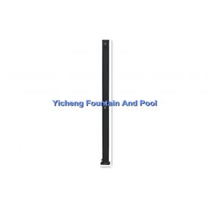 China 2M Height PVC / Aluminium Body Swimming Pool Accessories Straight Solar Showers supplier