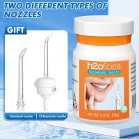 China Oem Dental Care Water Flosser Tablets Eco Friendly Fresh Breath Portable on sale