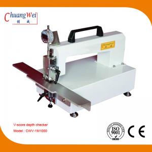 China V - Score Depth Checker Tube Cutting Machine With High Precision Measuring Scale supplier