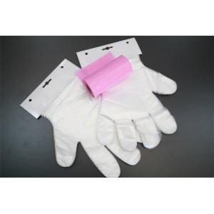 100 Pack Plastic Polyethylene Disposable Gloves For Food Handling