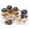 China Takeaway Packaging Drink Pulp Cup Holder Disposable Biodegradable wholesale