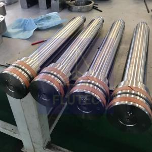 Carbon Steel Hydraulic Cylinder Piston Rod Double Acting  ISO9001 Approved