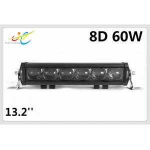 8D Single row offroad LED car light bar 13.2inch 60W LED light bar