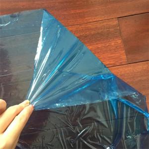 China Wholesale Dustless Self Adhesive Hard Floor Protective Film Protection Roll Pe Surface Wood Floor Protection Film supplier