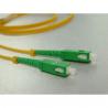 China FTTH 5M Yellow Fiber Optic Patch Cord sc lc Green SC To LC 2.0 cable Single Mode wholesale