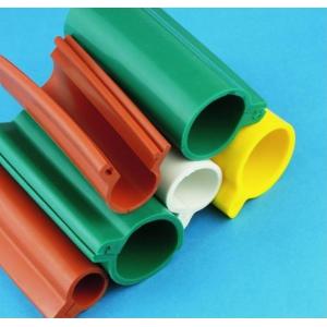 China High Voltage Application Snap-In Type Silicone Rubber Bird-Proof Cable Insulating Cover Tube wholesale