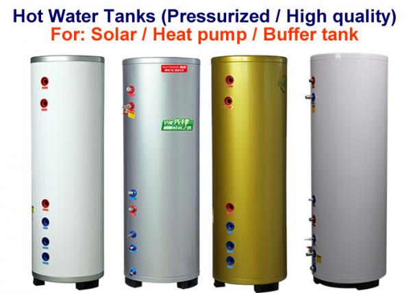 Stainless Steel Material Pressurised Hot Water Tank 100 - 500 L Capacity