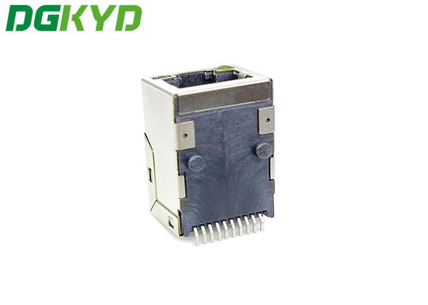 LEDが付いているDGKYD911B031AB2A7S057イーサネットPCB Rj45ジャックのコネクター