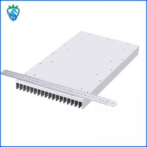 China 10.0mm 6061 Aluminium Heat Sink Profile Air Cooled Thermal Extrusions Anodized Fin Design supplier