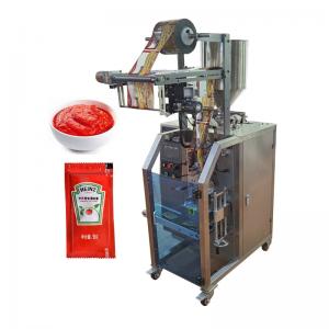 3 remplissage liquide de paquet de ketchup de la machine 5ml 30bags/min d'emballeur de côtés