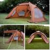 Double Layer Breathable 190T Polyester Pop Up Camping Tent