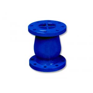 China Ductile Iron Silence Globe Needle Check Valve Flange End Epoxy Coating supplier