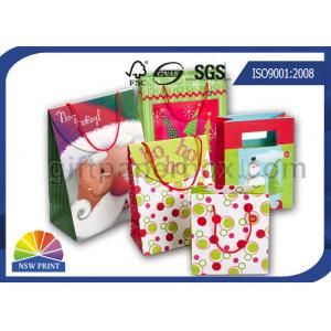 Christmas / Birthday / Festival Wrapping Paper Gift Bag with Customized Logo Printing