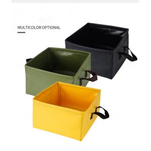 13L Portable Wash Basin Storage Portable Water Bags Folding Fishing Bucket