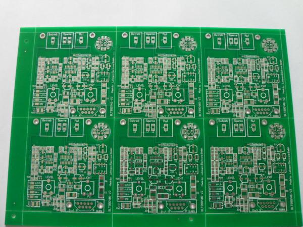 Rigid Industrial PCB Board with HASL , FR4 Base 2 Layer Board For Industrial Use