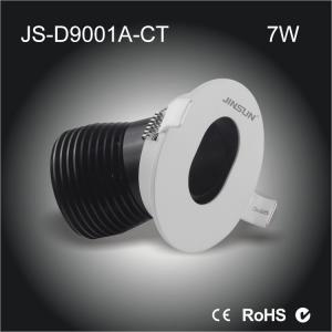 7w cob ceiling recessed spotlight 38 degree and 3000k CCT and 75mm cutout