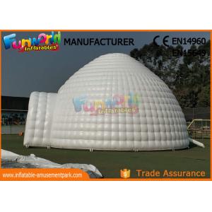 China Lawn Dome Yurt Inflatable Party Tent / Large Blow Up Igloo Tent supplier