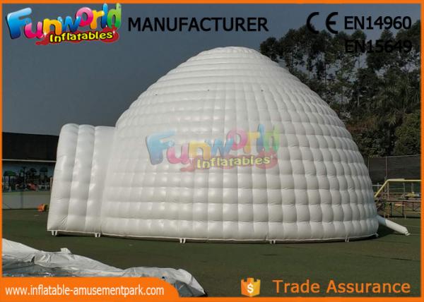 Lawn Dome Yurt Inflatable Party Tent / Large Blow Up Igloo Tent