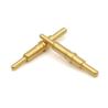 China Brass Double Head  Spring Loaded Contact Pogo Pin For Clamp Remote Control wholesale